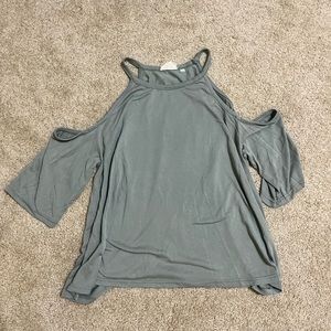 pacsun off the shoulder top